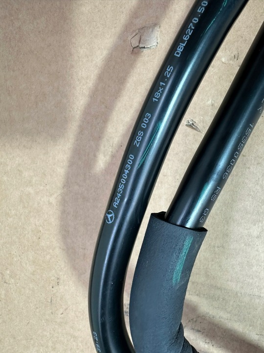 фото №5, Шланг рідини охолоджуючої, охолоджуючої, трубка mercedes eqa w243, h243