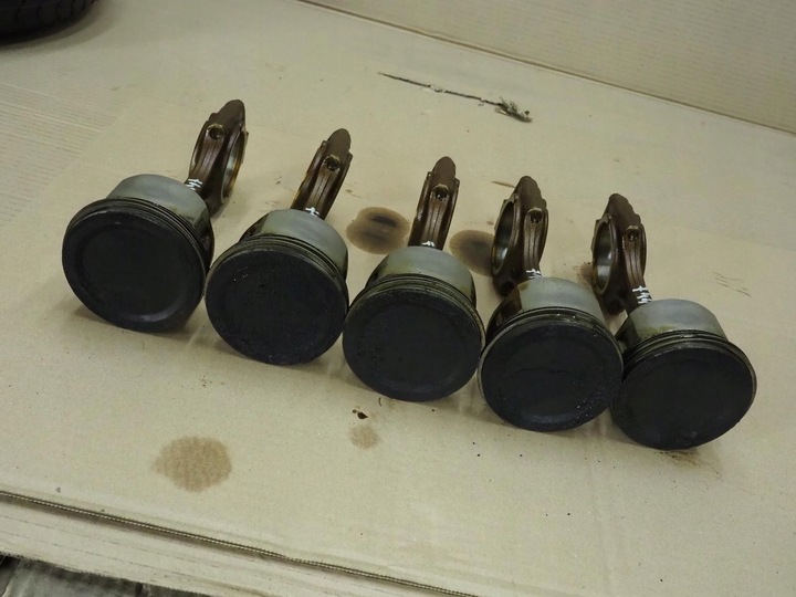 фото №7, Поршень шатун 2.4 t бензин volvo v70 ii s60 s80 xc70 b5244t 2000r