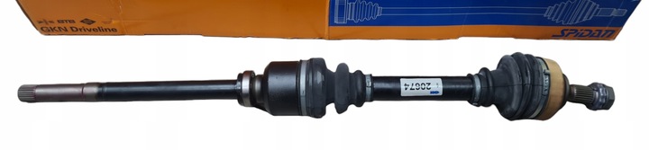 фото №1, Піввісь привідна права spidan citroen xsara zx