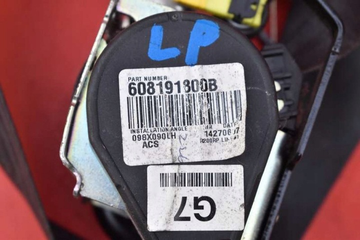 фото №6, Pas безпеки лівий перед eu 88810-3k030ch hyundai sonata 5 v nf 05-08