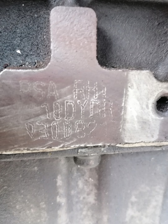 фото №6, Двигатель rhy 2.0hdi 90km simens peugeot 307 комплект