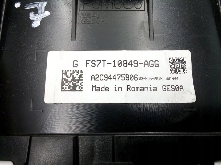 фото №8, Ford mondeo mk5 v спидометр приборы fs7t-10849-agg