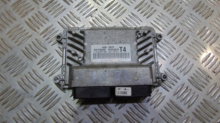 фото №1, Компьютер двигателя 96953918 5wy5965b chevrolet aveo ii t250