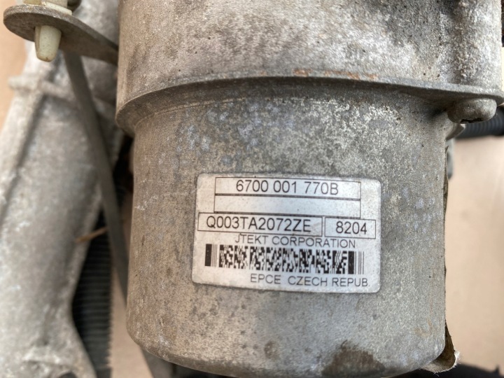 фото №6, Peugeot 207 рульова рейка 6700001770b