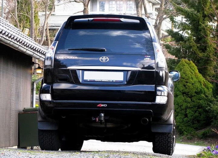 фото №13, Toyota land cruiser 120 спойлер спойлер спойлер підкладка !