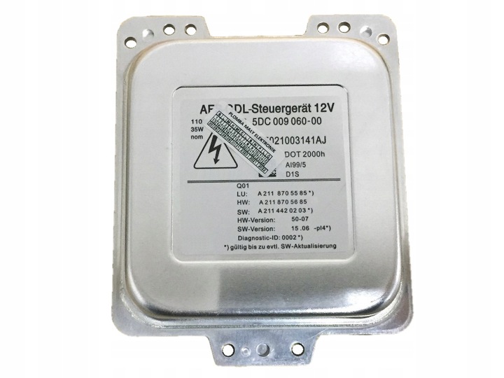 фото №1, Модуль afs-gdl ксенон биксенон d1s 35w do mercedes w211 рестайлинг lci 2006-09