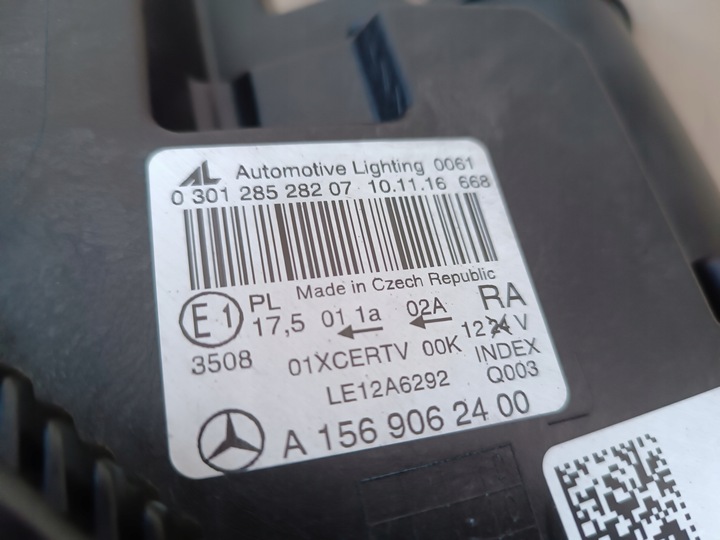 фото №11, Mercedes gla w156 ils лампа правая левая