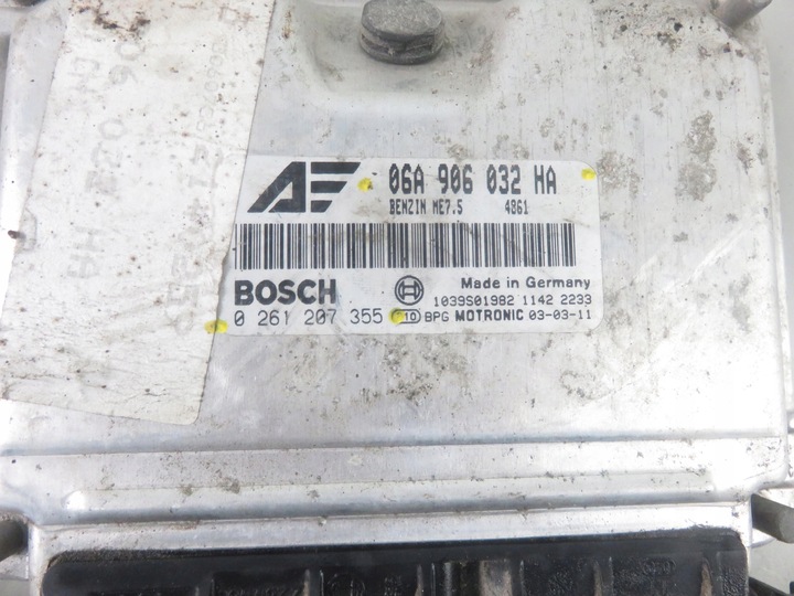 фото №5, Блок керування vw sharan i 1.8 t 20v 06a906032ha 0261207355