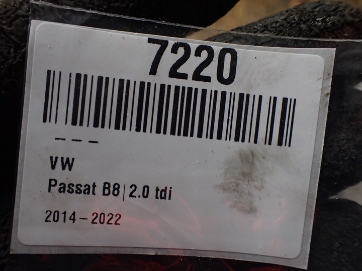 фото №16, Колектор всмоктуючий vw passat b8 sedan 2016 2.0 dsg eu 04l129766aq 7220