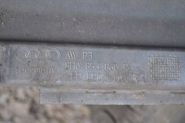 фото №9, Audi a4 b6 b7 cabrio планка накладка порога ly7w