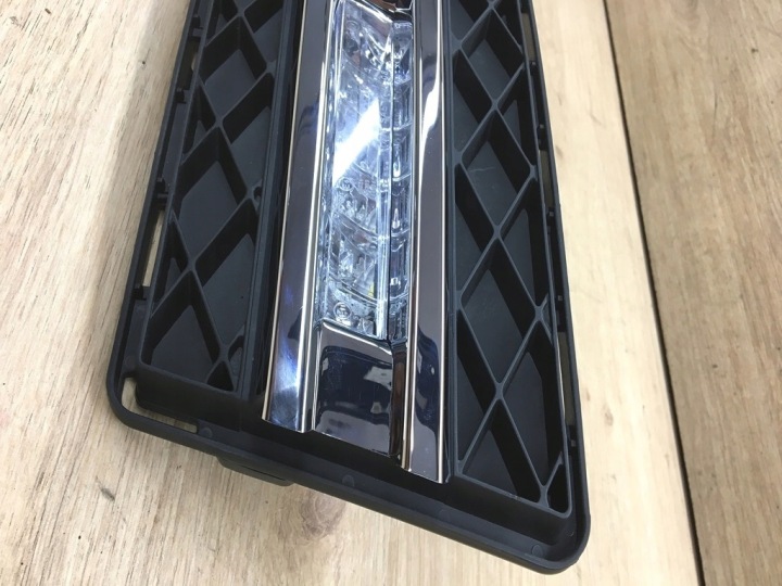 фото №12, Світло led drl руху денного решітка хром ліве do glk x204 2008-12