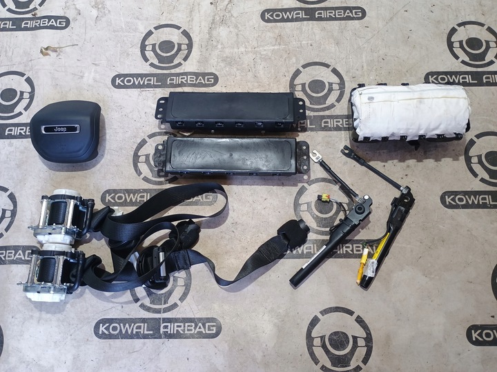 фото №9, Jeep grand cherokee wl панель консоль подушка безпеки подушки ремені ремонт