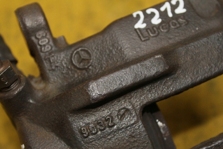 фото №7, Суппорт тормозной правый перед mercedes w168