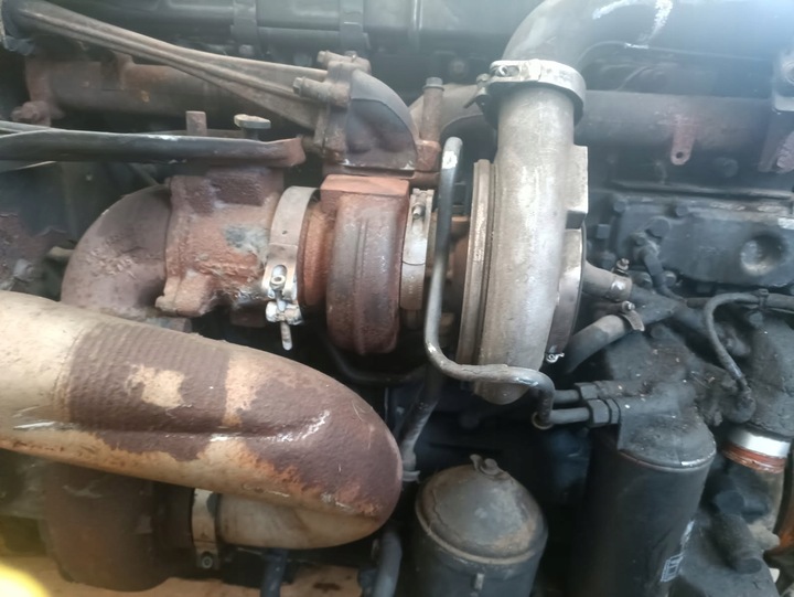 фото №9, Двигатель scania двигатель dt12 17l 01 повреждённая поддон