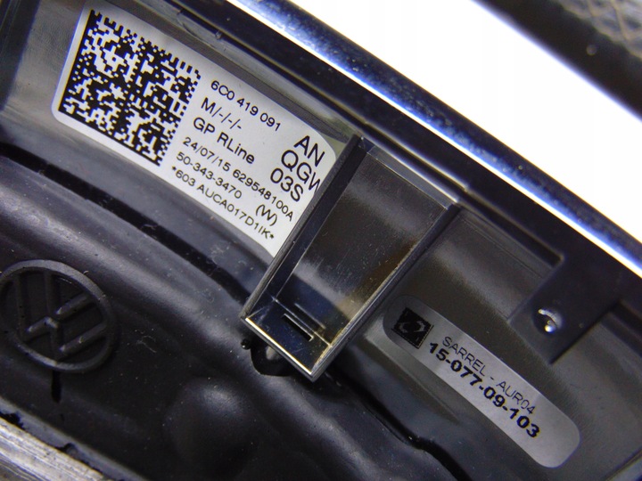 фото №12, Руль кожа срезанная мульти vw polo 6r рестайлинг 6c r-line 6c0419091an