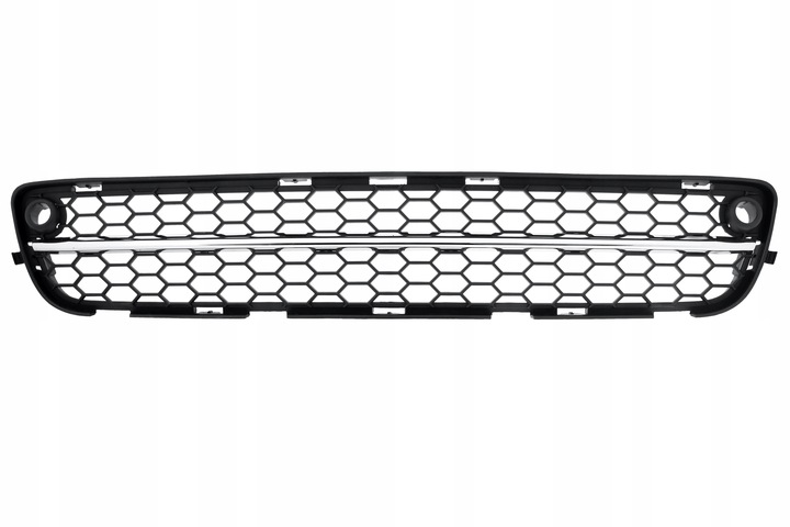 фото №1, Volvo s80 06-13 решітка w бампері передній з планка хромована / отворами pdc