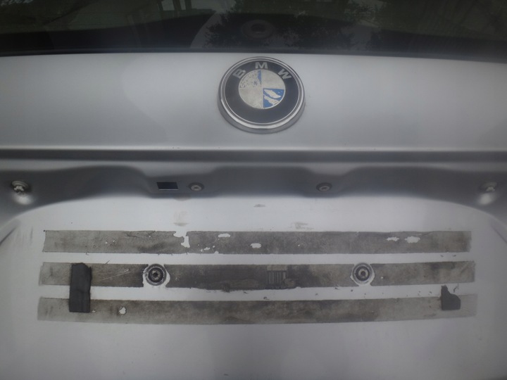 фото №8, Крышка багажника зад задняя bmw x3 e83 титан серебро