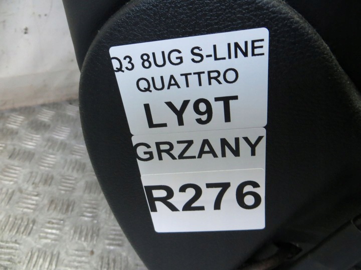 фото №11, Audi q3 8u s-line рестайлинг сиденье левый с подогревом 14-