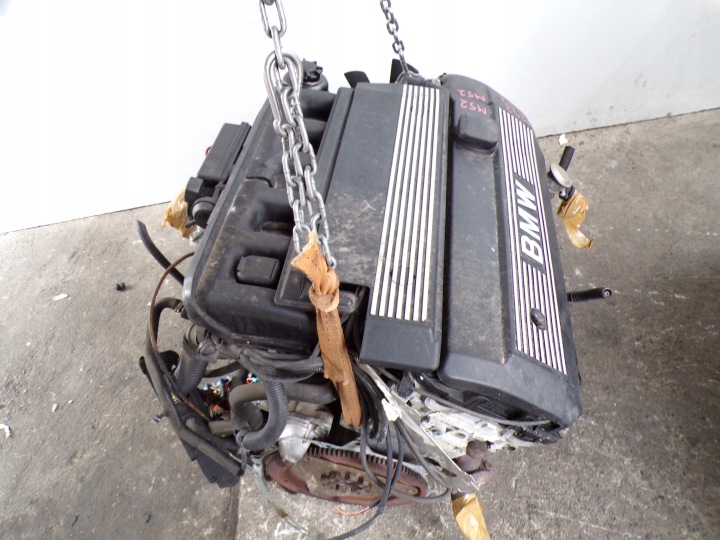 фото №8, Двигатель комплектный swap bmw e39 e46 e36 2.8i m52b28 жгут блок управления