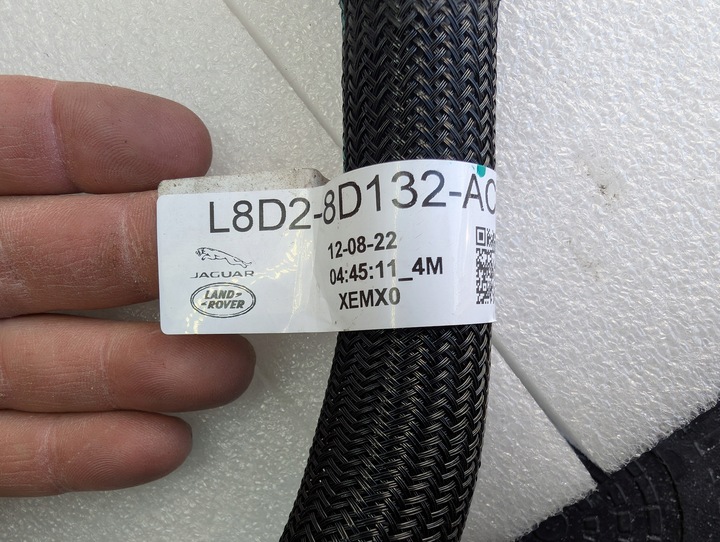 фото №7, Range rover evoque l551 l550 jaguar e-pace x540 шланг води новий оригінал