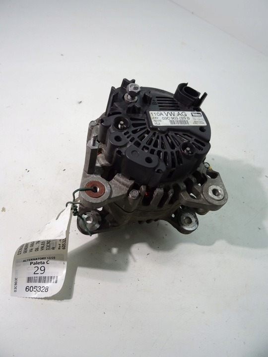 фото №1, Генератор vw golf plus 1.6 03c903023b .