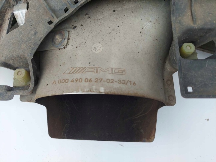 фото №10, Mercedes c класс w205 c43 amg диффузор накладка зад