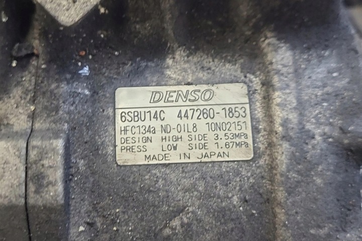 фото №6, Компрессор кондиционера bmw 1 e87 6sbu14c 2.0l дизель 120kw 2010