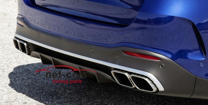 фото №12, Диффузор спойлер mercedes gle v167 suv amg gle63 c