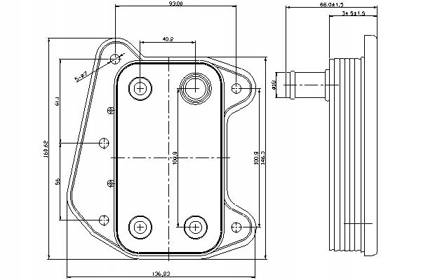 фото №2, Радіаторів масла mercedes c c t-model s203 c t-mo