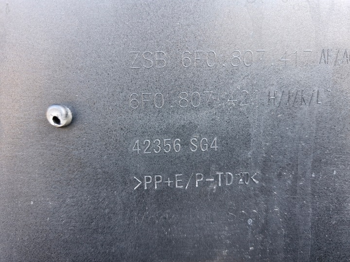 фото №10, Seat ibiza 6f v 17- бампер зад спойлер 6f0807421