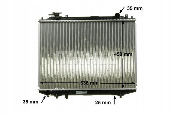 фото №12, Mahle оригінал cr 1746 000s радіаторів, система охолодження двигуна