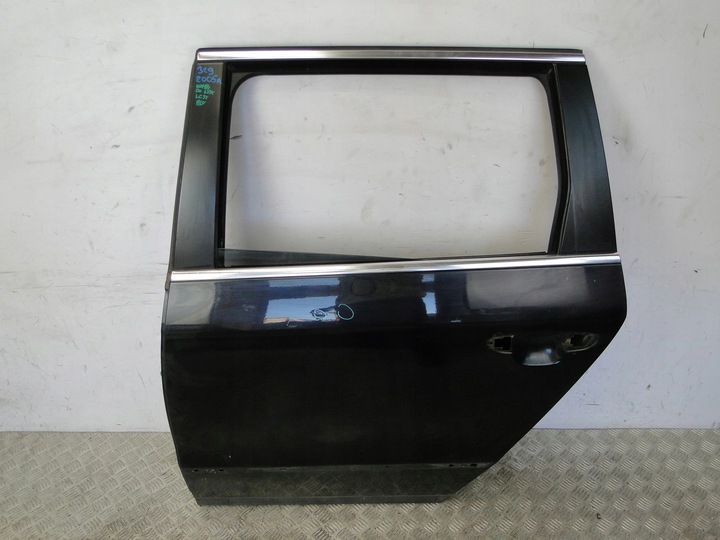 фото №2, Двері лівий зад vw passat b6 3c 3c9 універсал lc9x