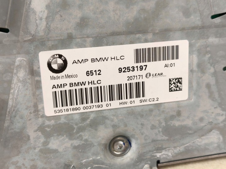 фото №6, Bmw x5 e70 підсилювач аудіо hifi 9253197