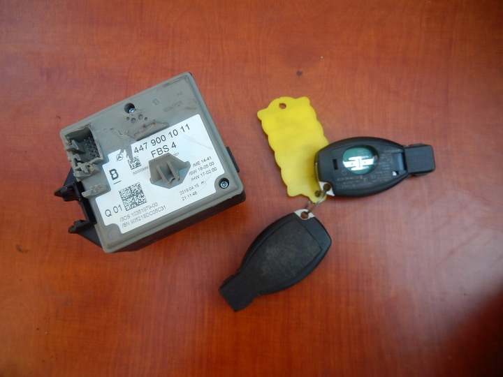 фото №12, Компьютер спидометр замок зажигания vito 447 1.6dci