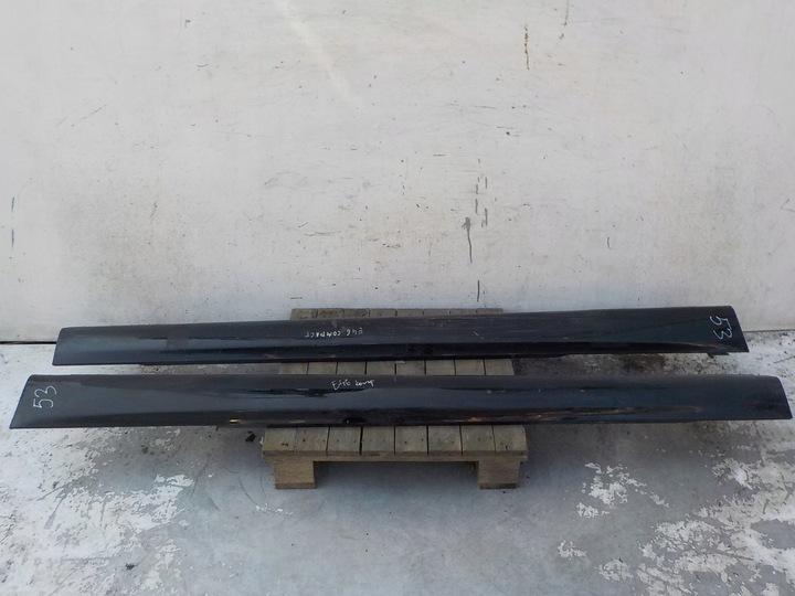 фото №1, 53 bmw 3 e46 compact накладки порогові