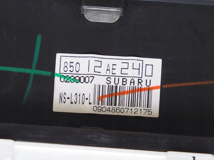 фото №11, Subaru outback 3.0 h6 спідометр  європа автомат