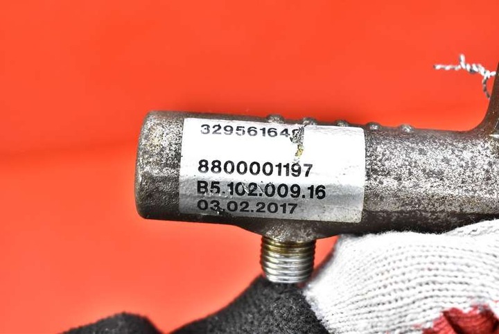 фото №8, Планка впрыскивающий k9k 834 8800001197 renault megane 3 iii 1.5 dci 90 km