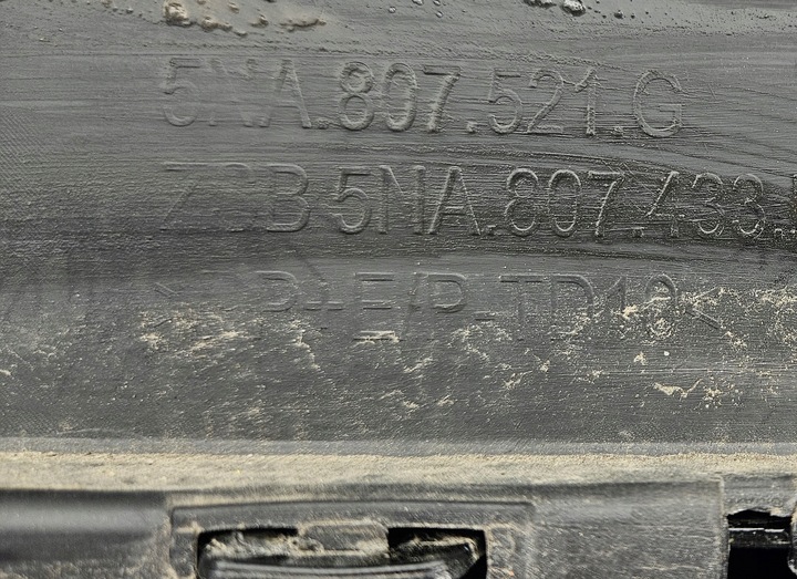 фото №15, Бампер vw tiguan 5n 5na r-line рестайлинг 21- зад 6xpdc