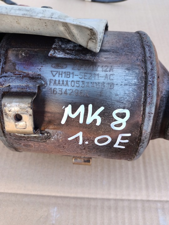 фото №14, Катализатор ford fiesta mk8 1.0 ecoboost