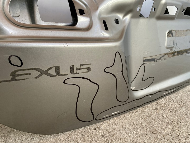 фото №12, Lexus ct крышка багажника задняя зад