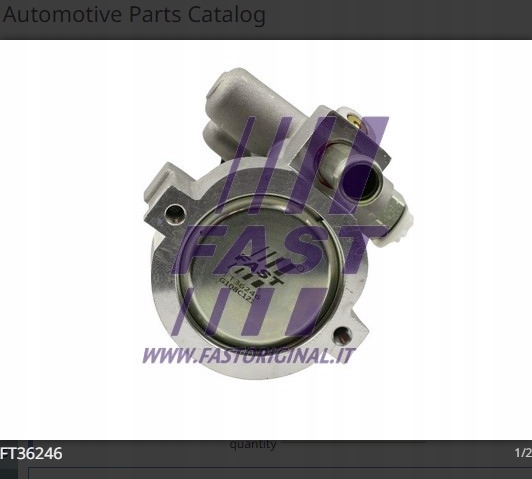 фото №2, Насос підсилювача renault trafic 01 2.5 dci