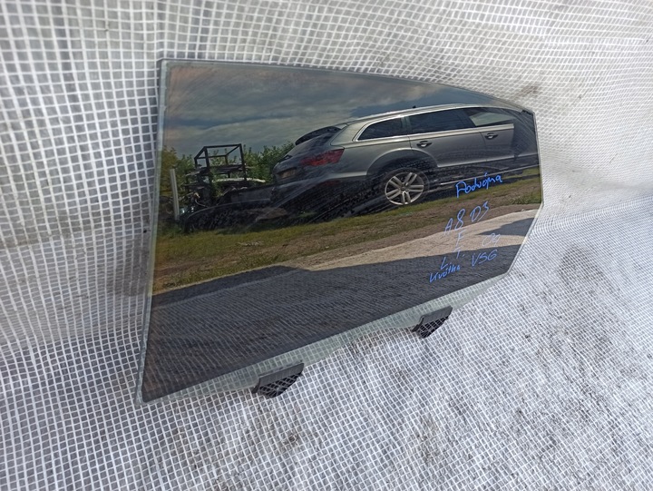 фото №4, Audi a8 4e d3 стекло левая задняя зад vsg тёмное 04r