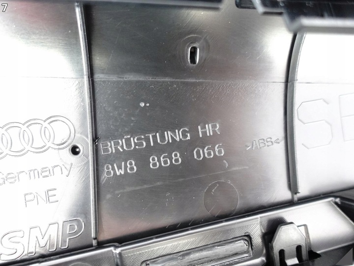 фото №8, Audi a5 s5 rs5 sportback 8w8 f5 оббивка боковина двері правих зад