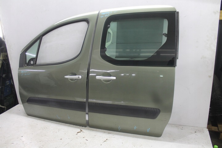 фото №1, Дверь левый зад левая задние tepee berlingo ii partner ii kol. kgp 08-12