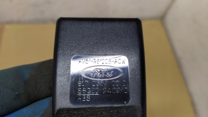 фото №3, Ford grand c-max застібка ременя правий перед am51-r61208-acw