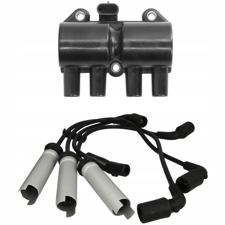 фото №1, Котушка запалювання + дроти daewoo lanos 1.3 1.5