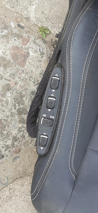 фото №6, Комплект сиденья диван зад кожа электрика mercedes w207