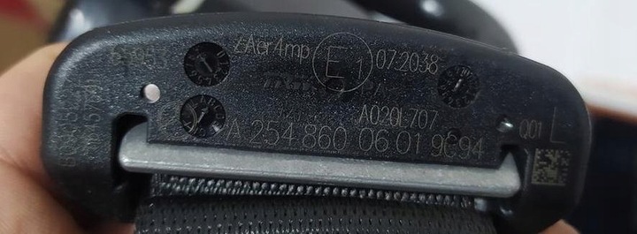 фото №8, Pas безпеки лівий перед mercedes w254