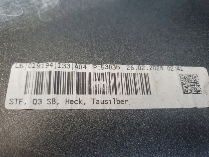 фото №13, Бампер зад задний audi q3 83a 83f sportback 4xpdc