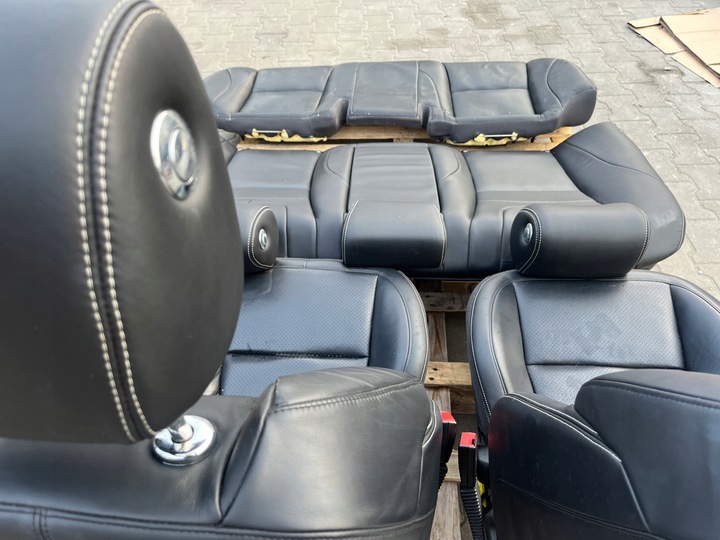 фото №12, Jaguar xj x351 сидіння перед передні диван сидіння спинка шкіра nić bia